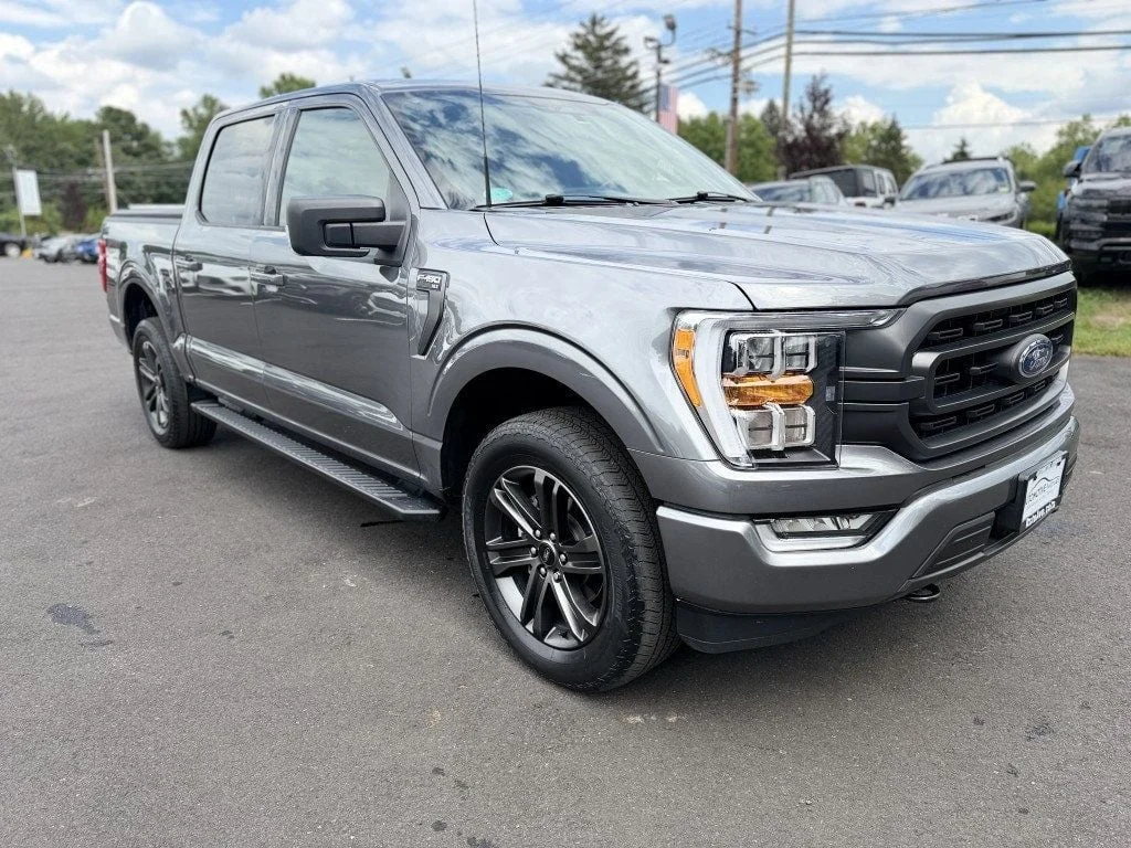 Used 2022 Carbonized Gray Metallic Ford XLT 4WD SuperCrew 5.5