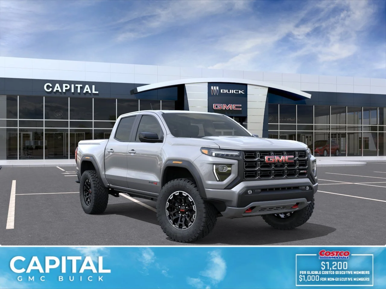 New 2026 STERLING METALLIC GMC 4WD AT4 image 2