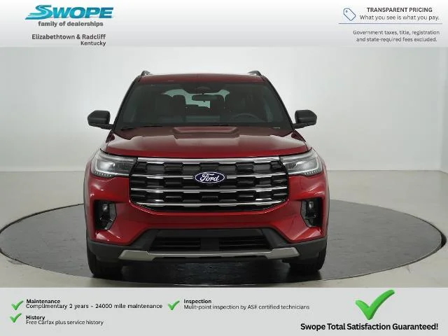 New 2027 Ruby Red Metallic Tinted Clearcoat Ford Active image 39