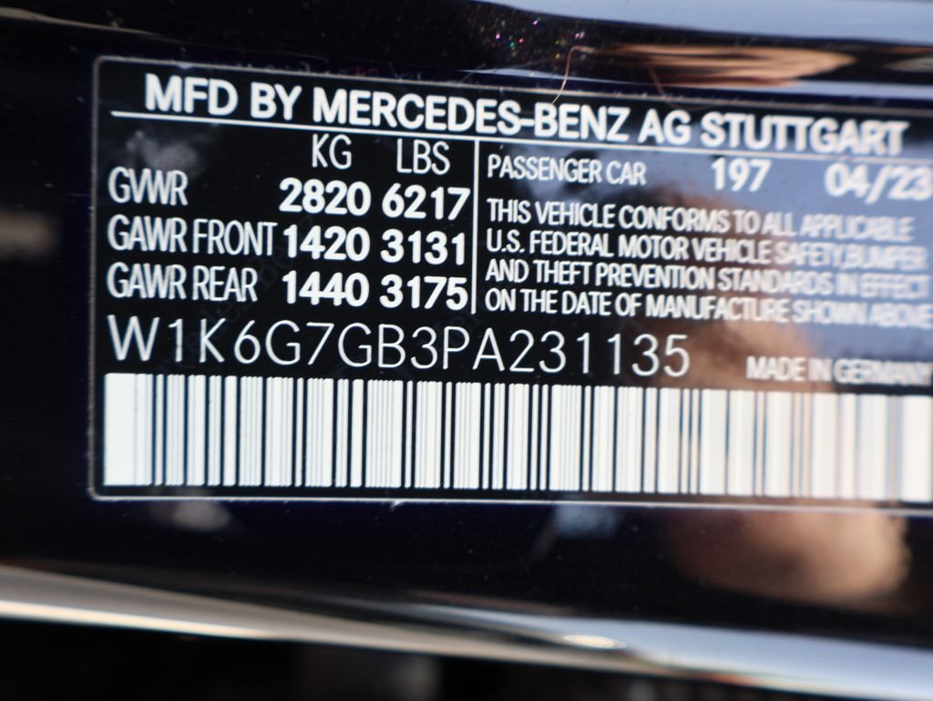 Certified Used 2023 Obsidian Black Metallic Mercedes-Benz S 580 image 43