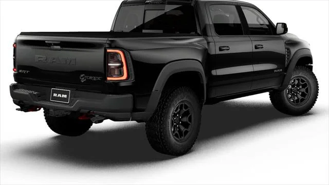 New 2027 Diamond Black Crystal Pearl-Coat Exterior Paint RAM TRX image 14
