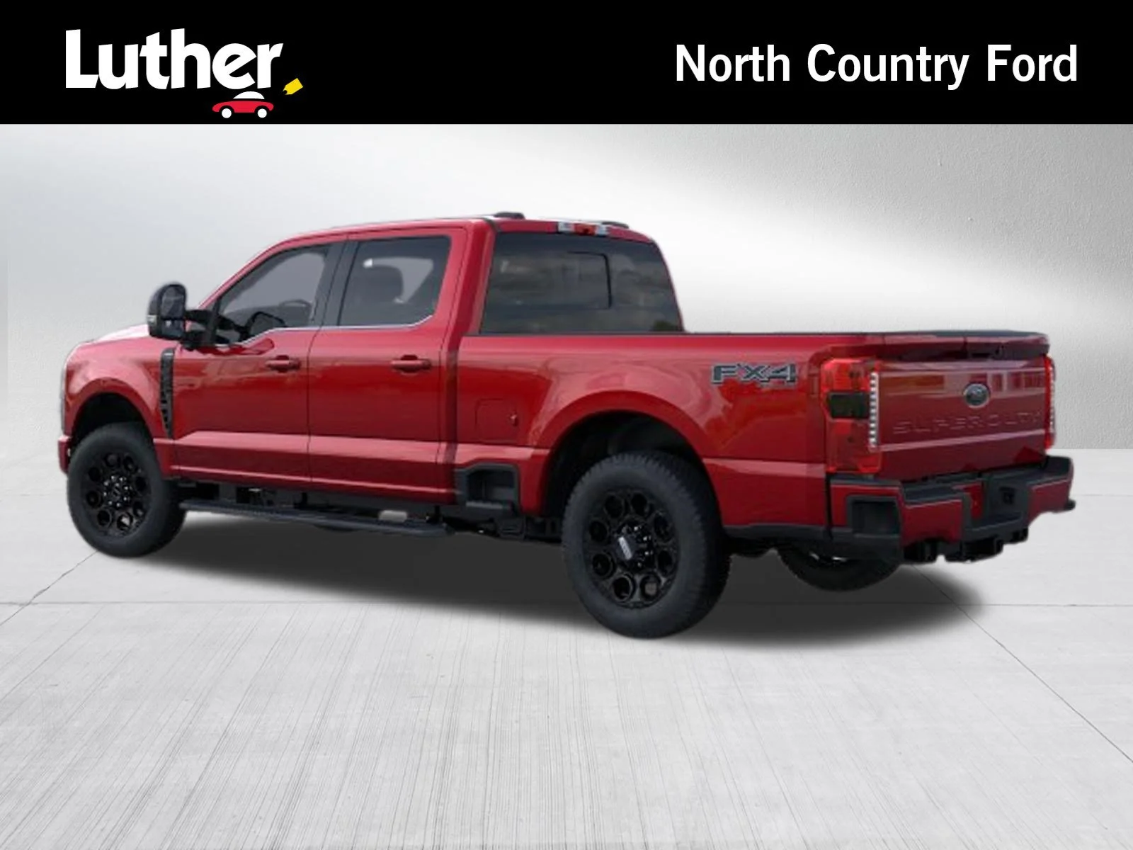 New 2026 Ruby Red Metallic Tinted Clearcoat Ford F-350® Lariat® image 4