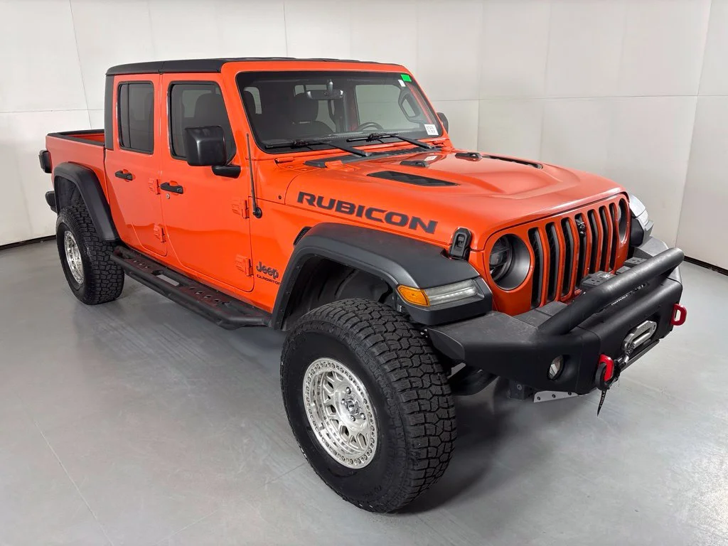 Used 2020 Orange Jeep Rubicon image 2