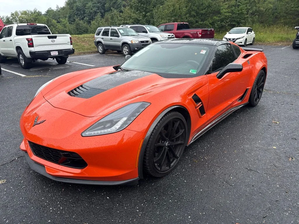 Used 2019 Orange Chevrolet Grand Sport image 2
