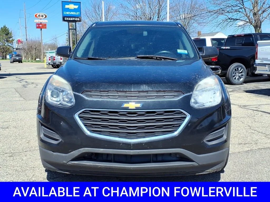 Used 2017 Chevrolet Equinox LS with VIN 2GNALBEK6H1536542 for sale in Fowlerville, MI