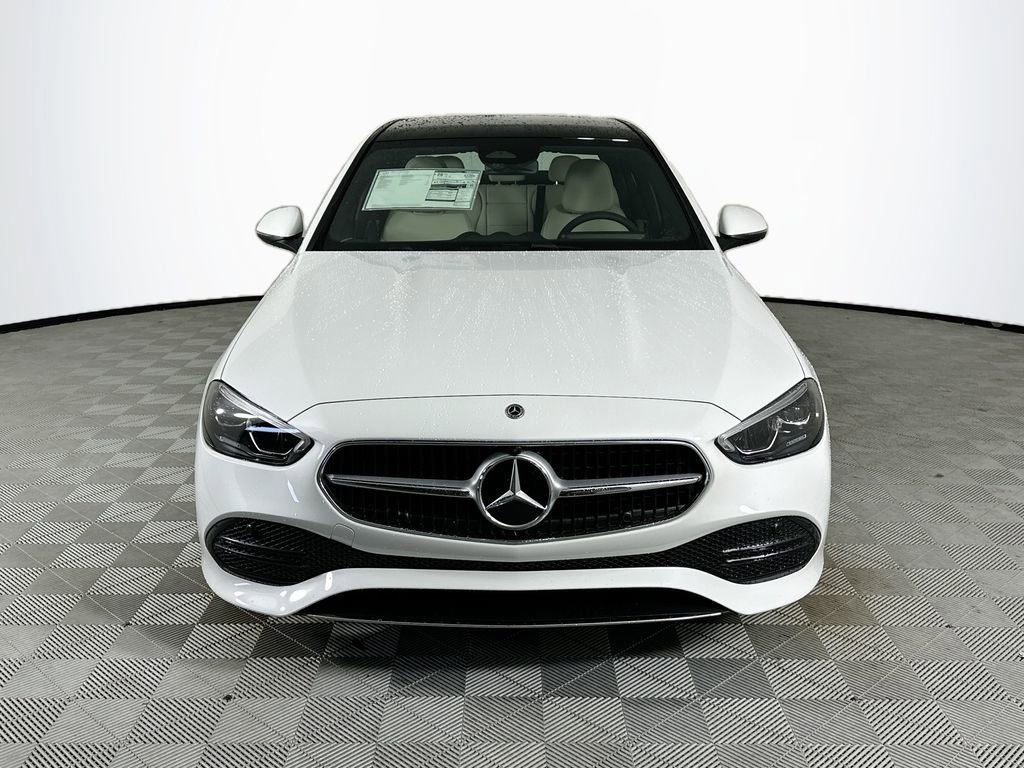 New 2026 MANUFAKTUR Moonlight White Metallic Mercedes-Benz C 300 image 36