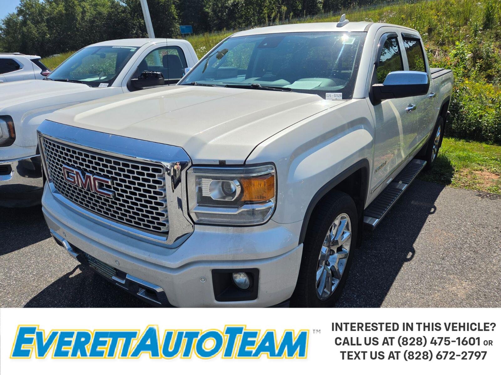 Used 2015 WHITE DIAMOND TRICOAT GMC Denali image 1