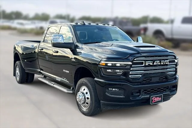 New 2027 Diamond Black Crystal Pearl-Coat Exterior Paint RAM Laramie image 1