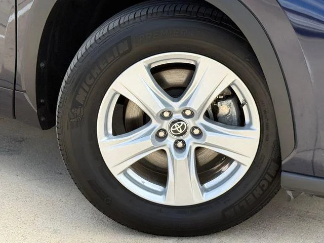 Certified Used 2025 DK. BLUE MC. Toyota LE image 2