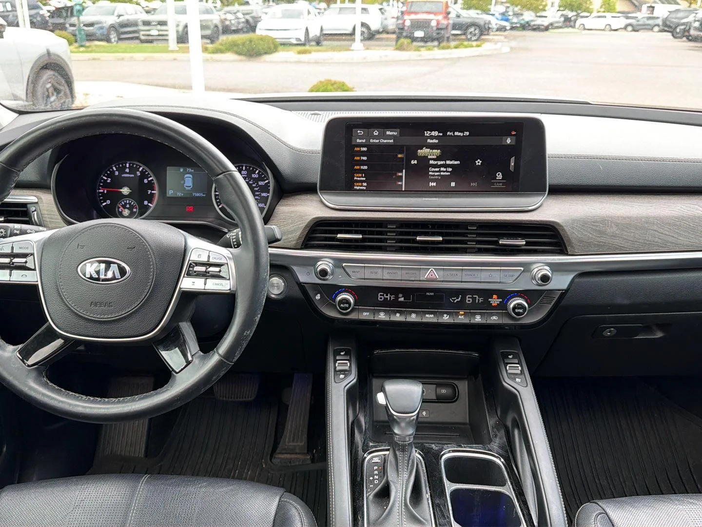 Used 2021 Glacial White Pearl Kia EX image 18