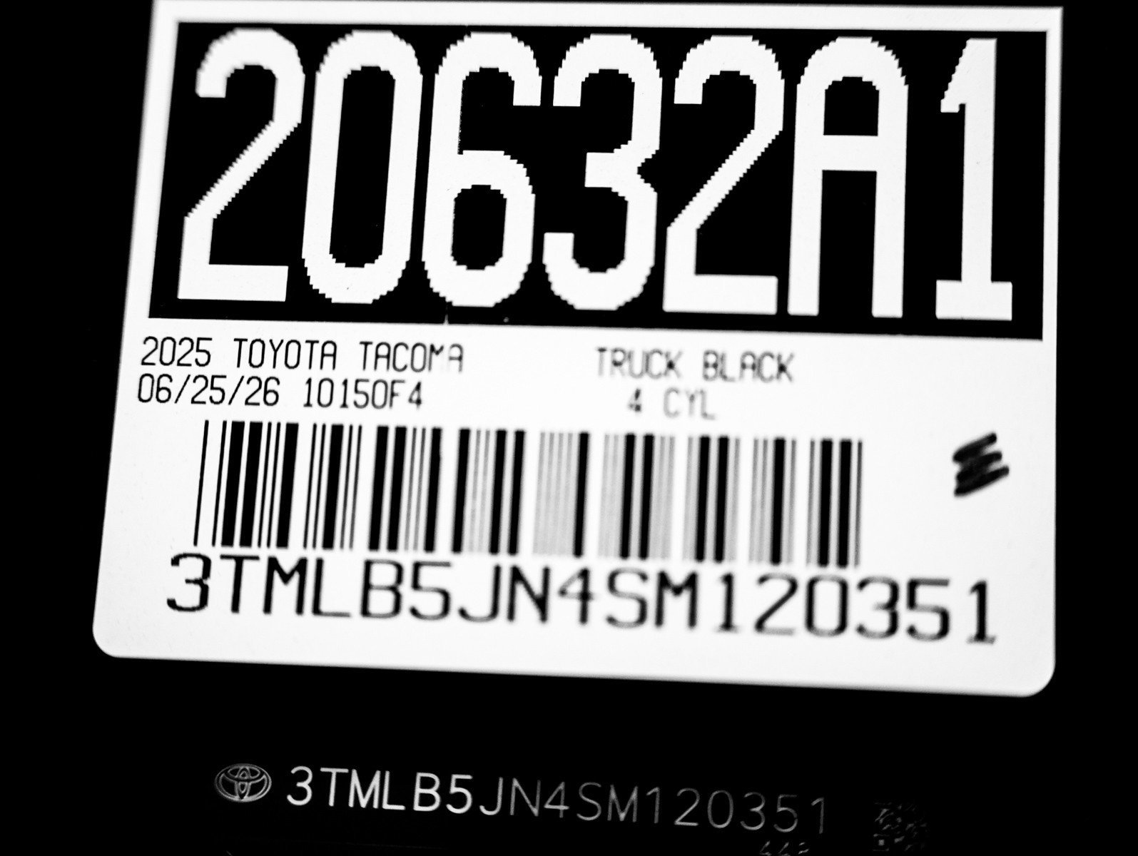 Used 2025 Black Toyota  image 23
