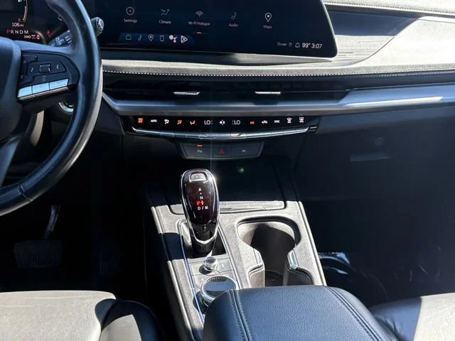 Used 2024 Argent Silver Metallic Cadillac AWD Premium Luxury image 17