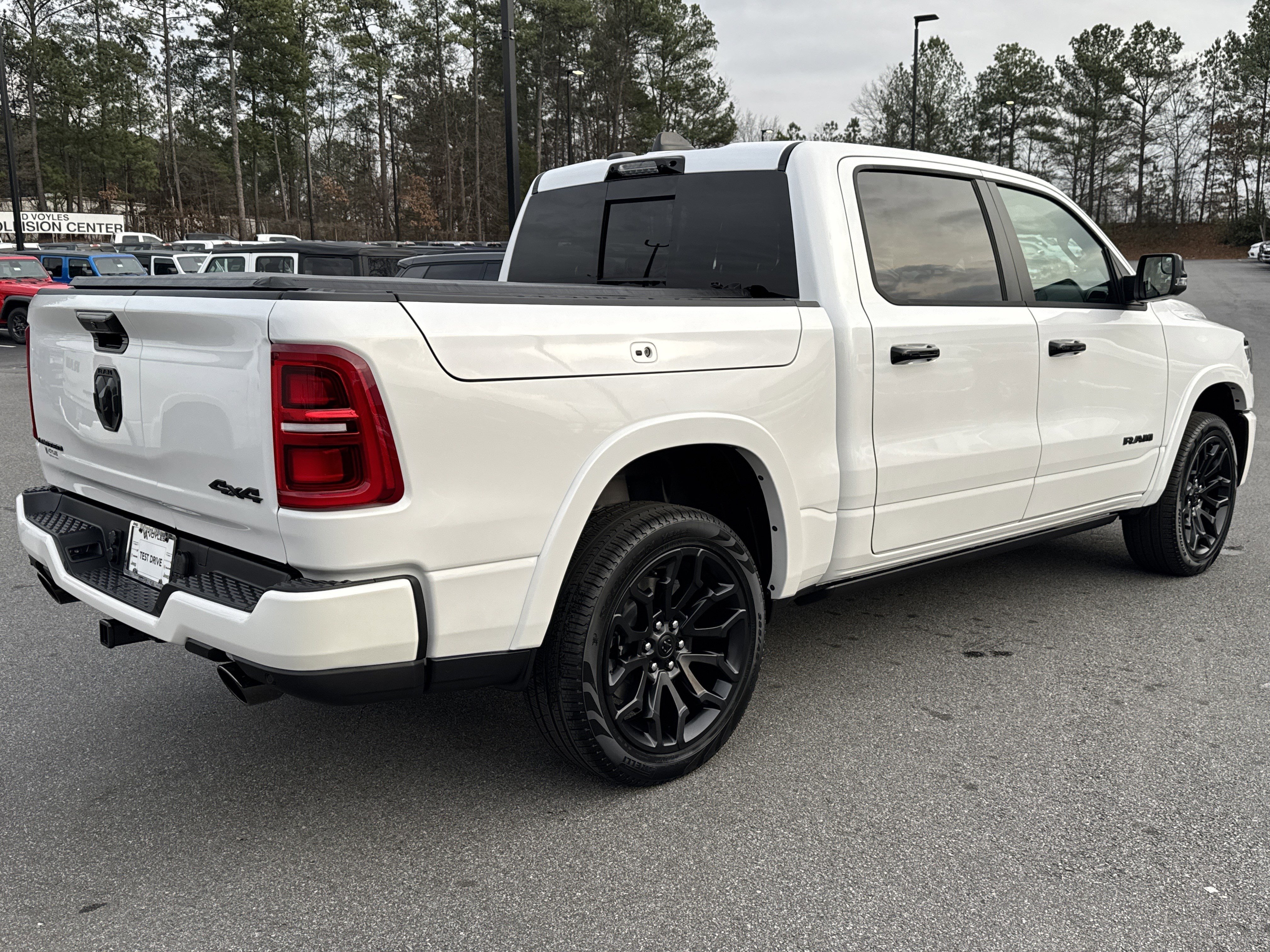 New 2026 Ivory White Tri-Coat Pearlcoat Ram Limited image 2