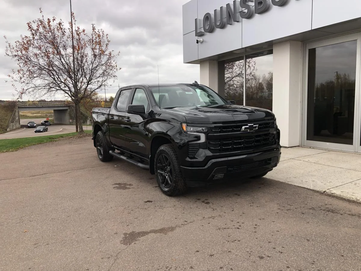 New 2026 Black Chevrolet 4WD Crew Cab 147" RST image 1