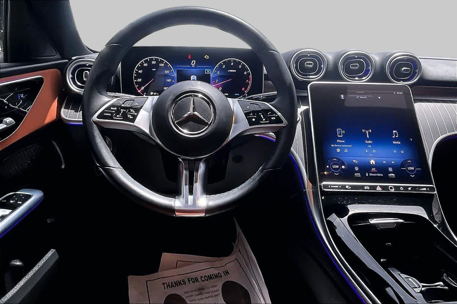 Certified Used 2023 Polar White Mercedes-Benz C 300 image 6