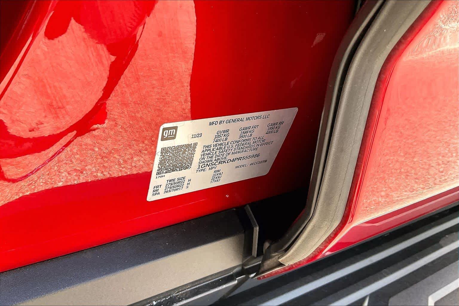 Used 2023 RADIANT RED TINTCOAT Chevrolet RST image 33