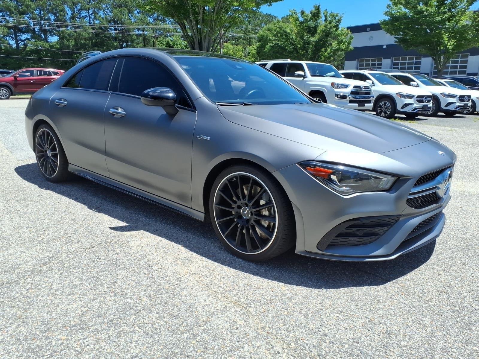 Used 2022 MANUFAKTUR Mountain Grey Magno Mercedes-Benz AMG® CLA 35 image 4