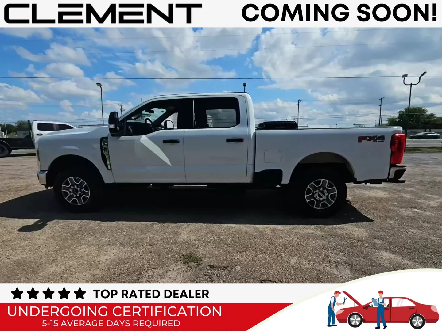 Used 2025 Oxford White Ford XLT image 3