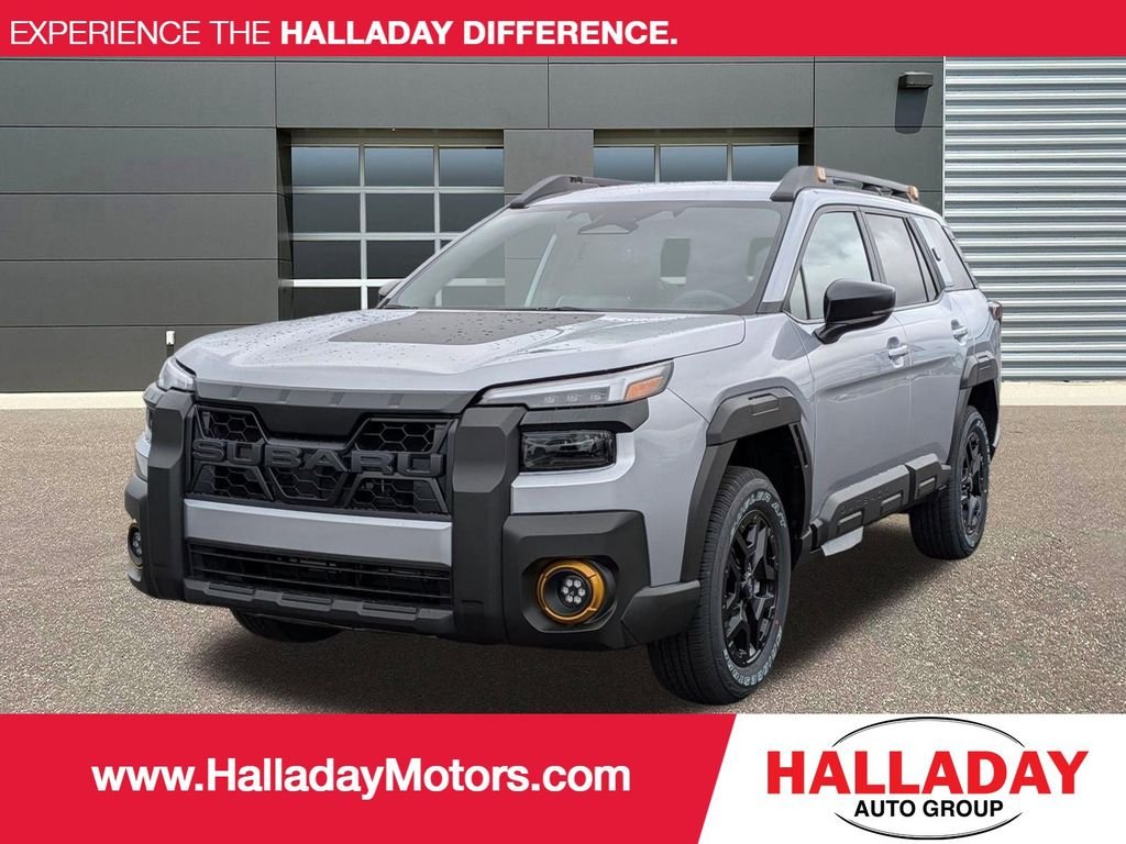 New 2026 Ice Silver Metallic Subaru Wilderness image 1