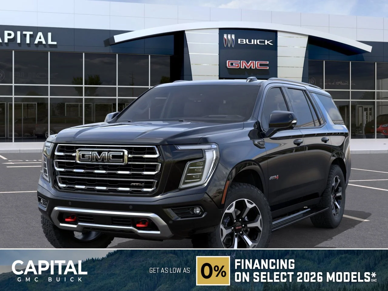 New 2026 ONYX BLACK GMC AT4 image 1