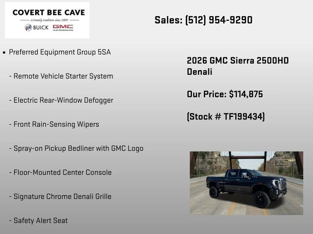 New 2026 Titanium Rush Metallic GMC Denali image 12