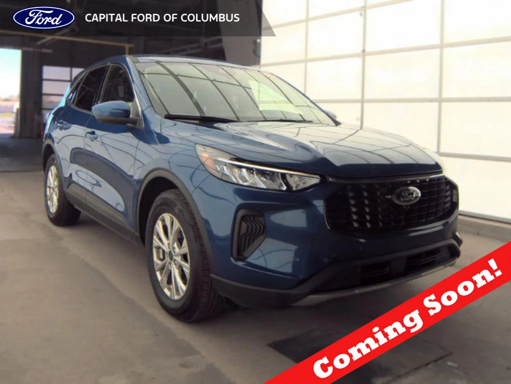 Used 2023 Blue Metallic Ford Active image 1