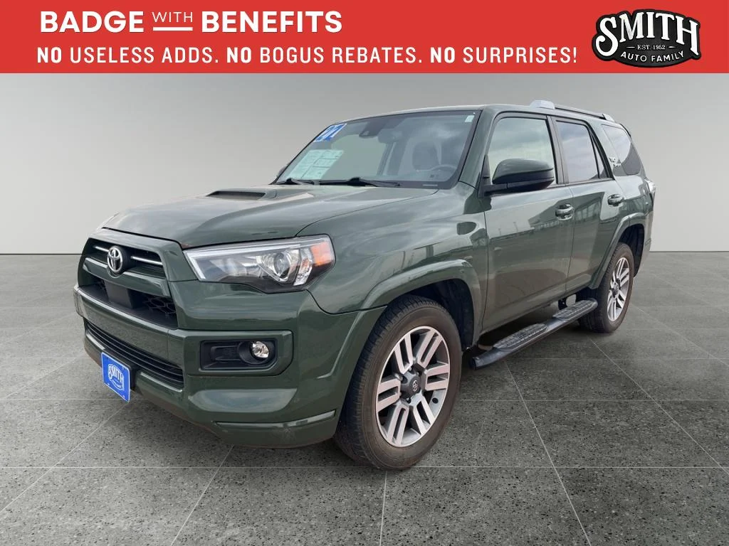 Used 2022 Army Green Toyota TRD Sport image 8