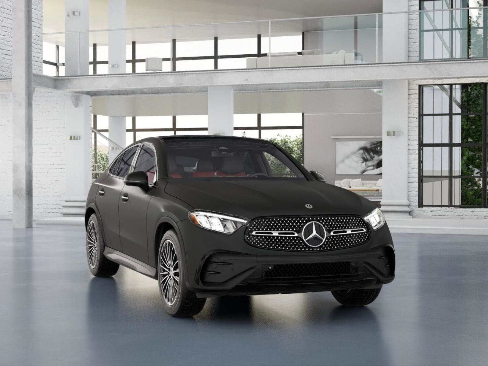 New 2026 MANUFAKTUR exclusive graphite grey magno Mercedes-Benz GLC 300 Coupe image 9