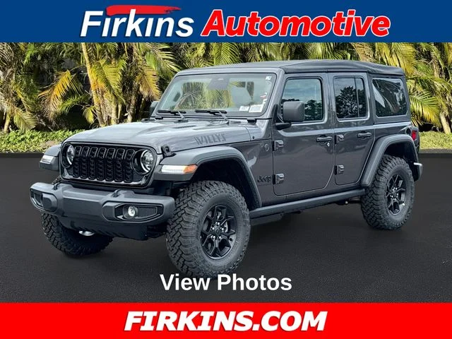 New 2026 Granite Crystal Metallic Clear-Coat Exterior Paint Jeep Willys image 1