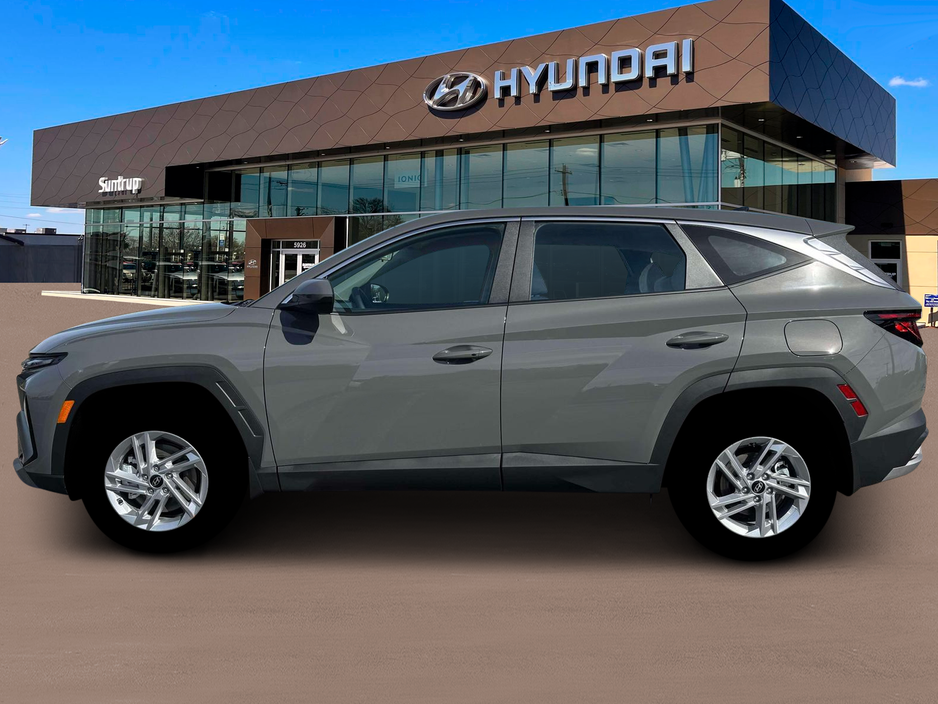 New 2026 Hampton Gray Hyundai SE AWD image 3