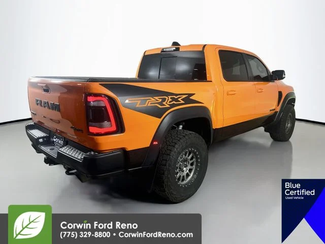 Certified Used 2022 Ignition Orange Clearcoat Ram TRX image 10