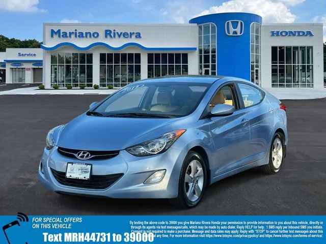 Used 2012 Hyundai Elantra GLS with VIN KMHDH4AE2CU434473 for sale in Port Jefferson Station, NY