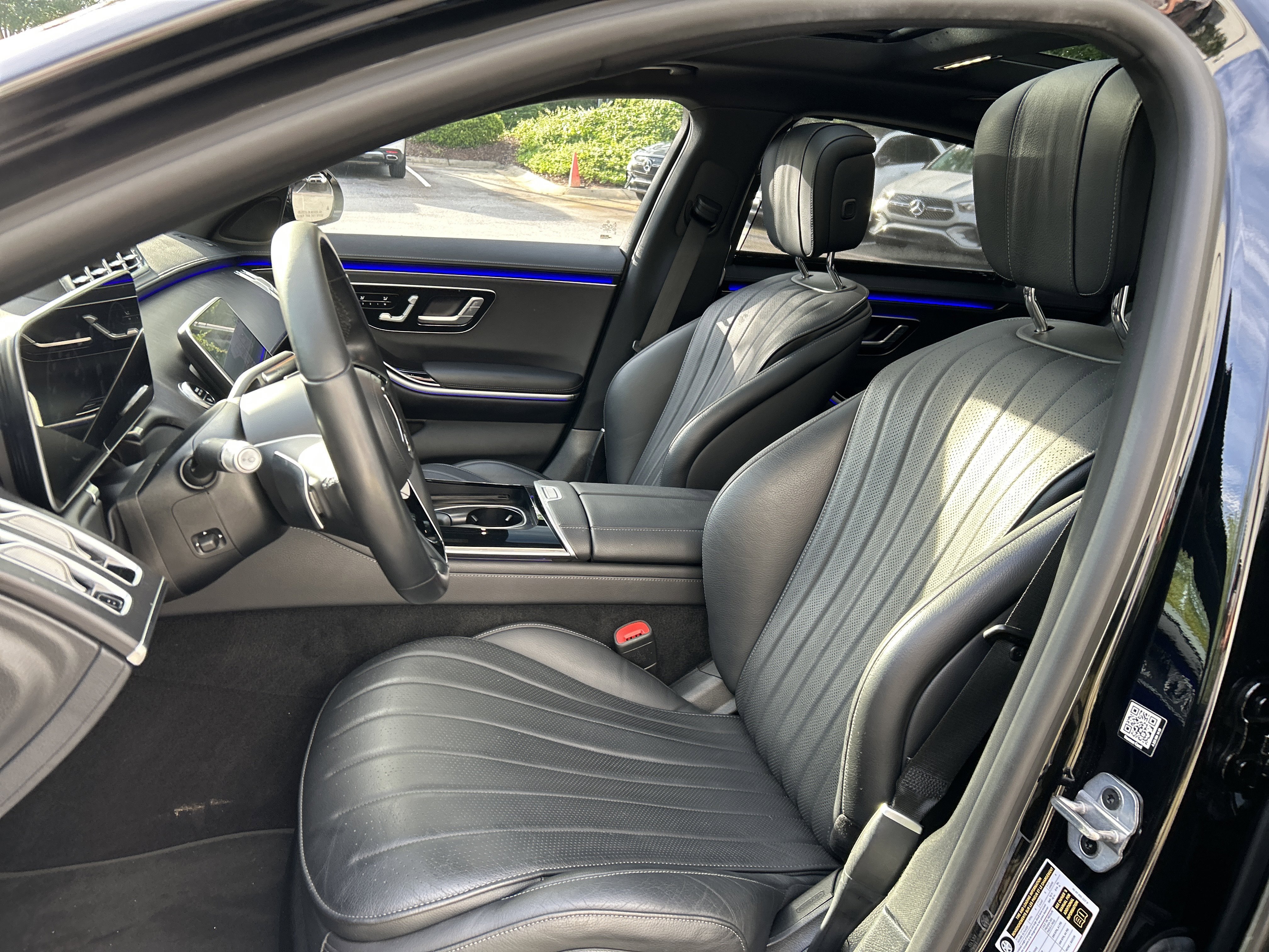 Certified Used 2023 Black Mercedes-Benz S 580 4MATIC® Sedan image 21