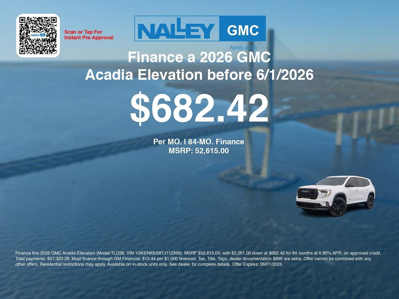 2026 GMC Acadia Elevation - Photo 7
