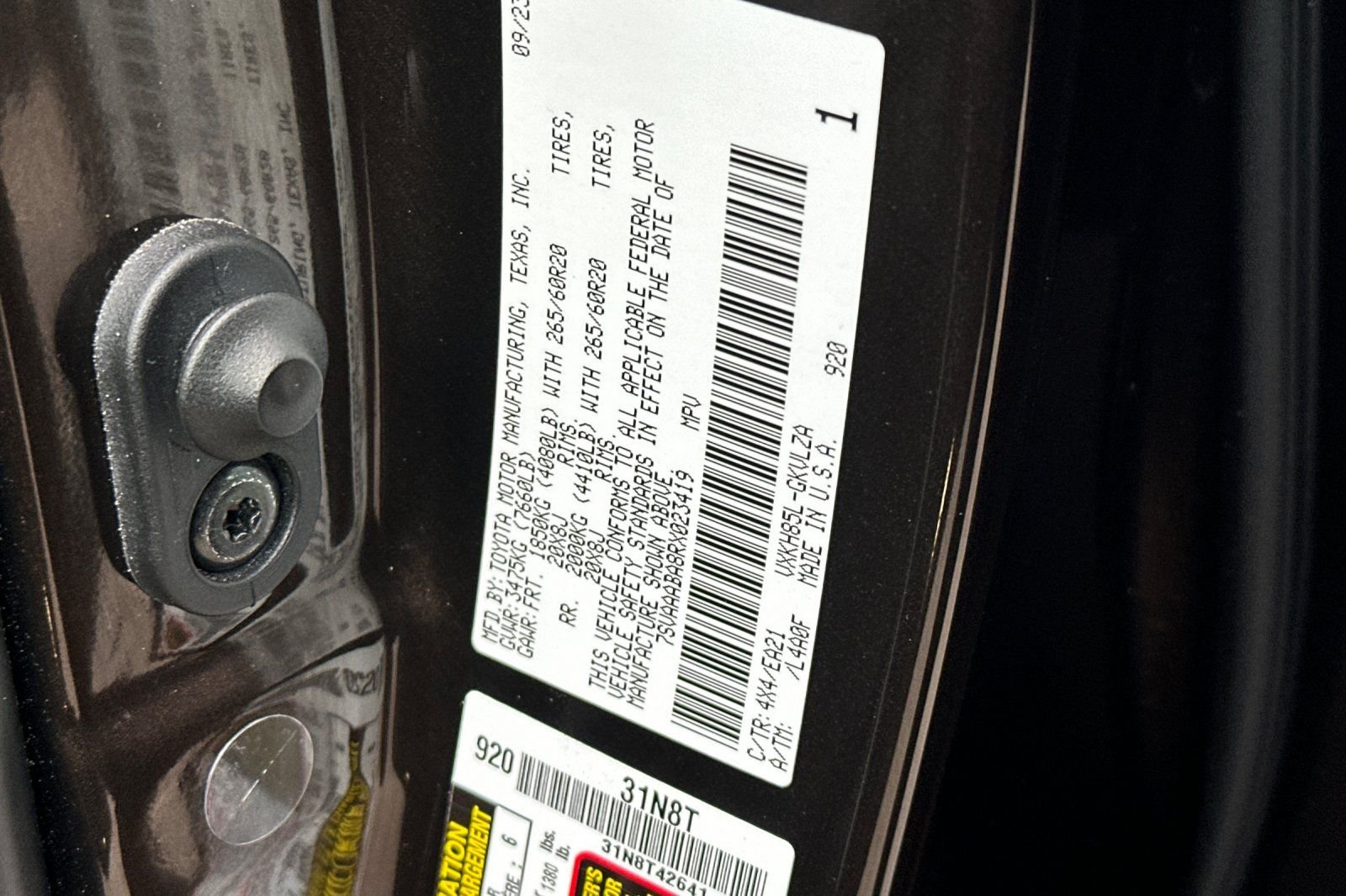 2024 Toyota Sequoia Limited - Photo 30