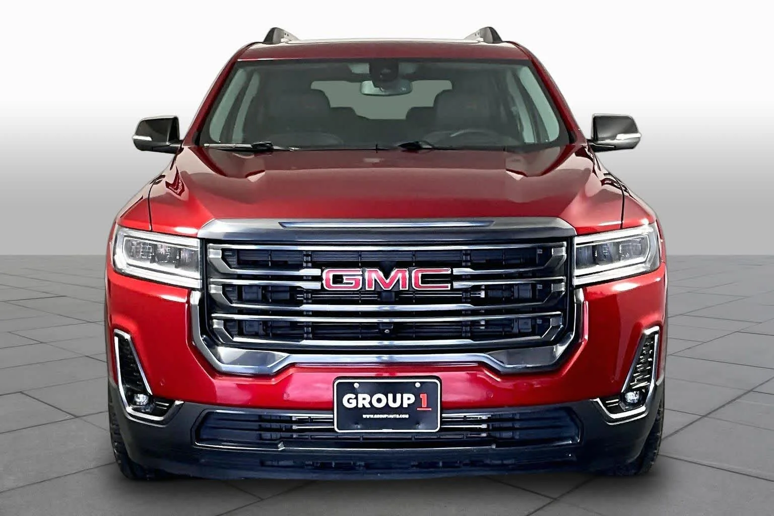 Used 2023 VOLCANIC RED TINCOAT GMC AT4 image 7