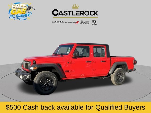 New 2026 Firecracker Red Clear-Coat Exterior Paint Jeep Sport image 1