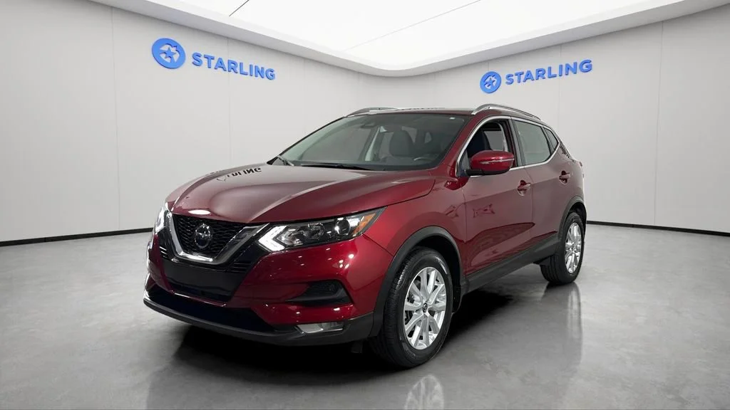 Used 2022 Red Nissan SV AWD Xtronic CVT image 16