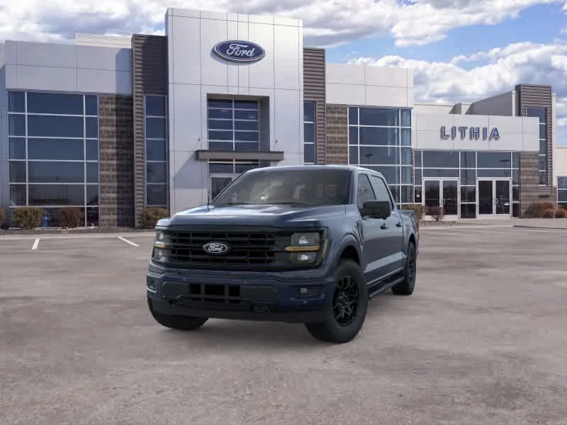 New 2026 Antimatter Blue Metallic Ford XLT image 2