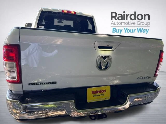 Used 2022 Bright White Clearcoat Ram Big Horn image 6
