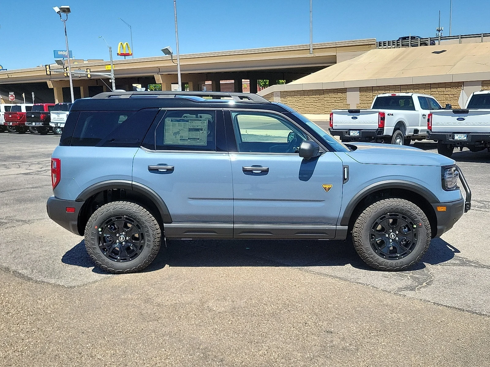 New 2025 Azure Gray Metallic Tri-Coat Ford Badlands&reg; image 5