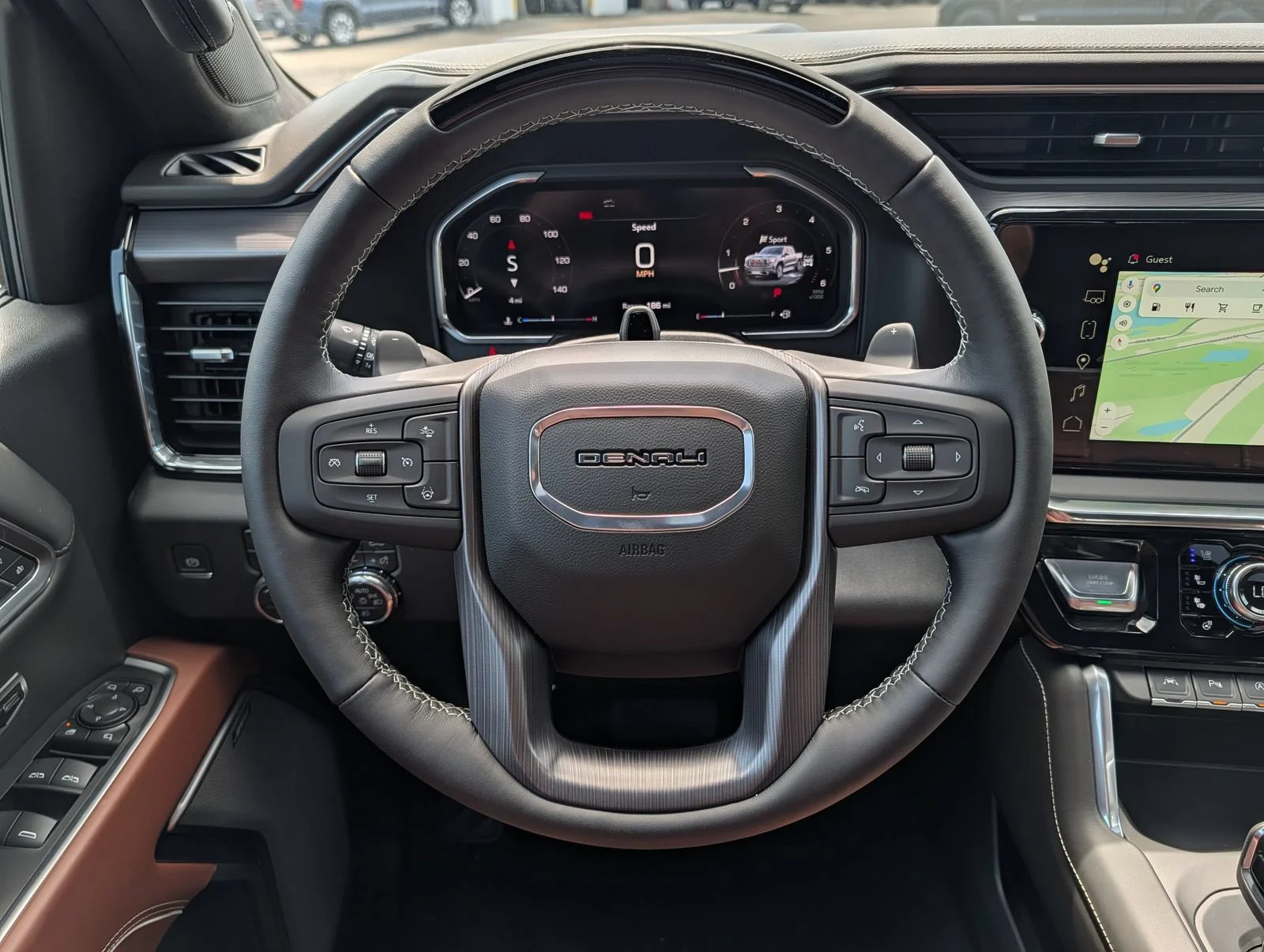 New 2026 Glacier White Tricoat GMC Denali Ultimate image 8