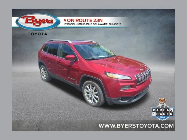Used 2014 Red Jeep Limited image 1