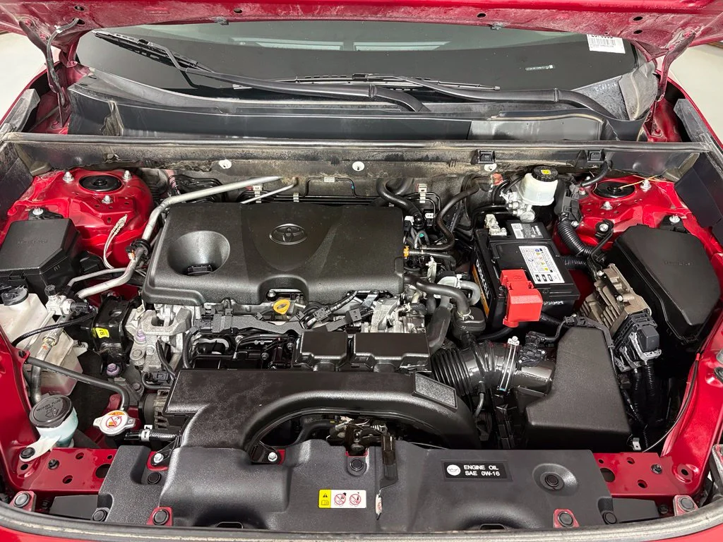 Used 2021 Red Toyota LE image 44