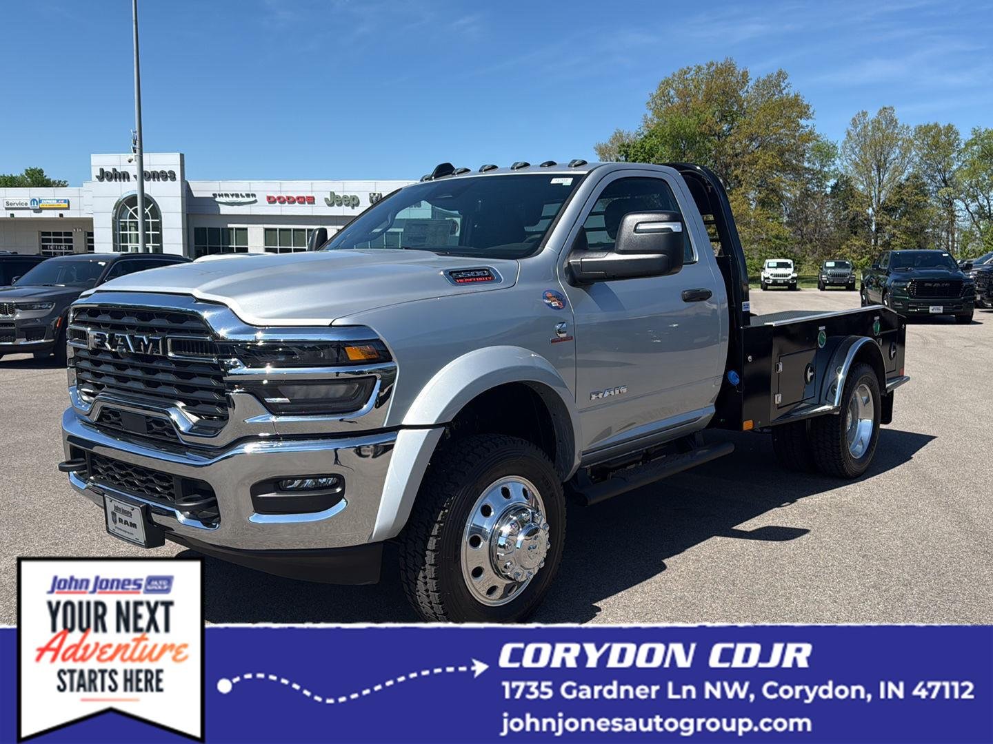 New 2026 Silver-Zynith Exterior Paint RAM Big Horn image 1