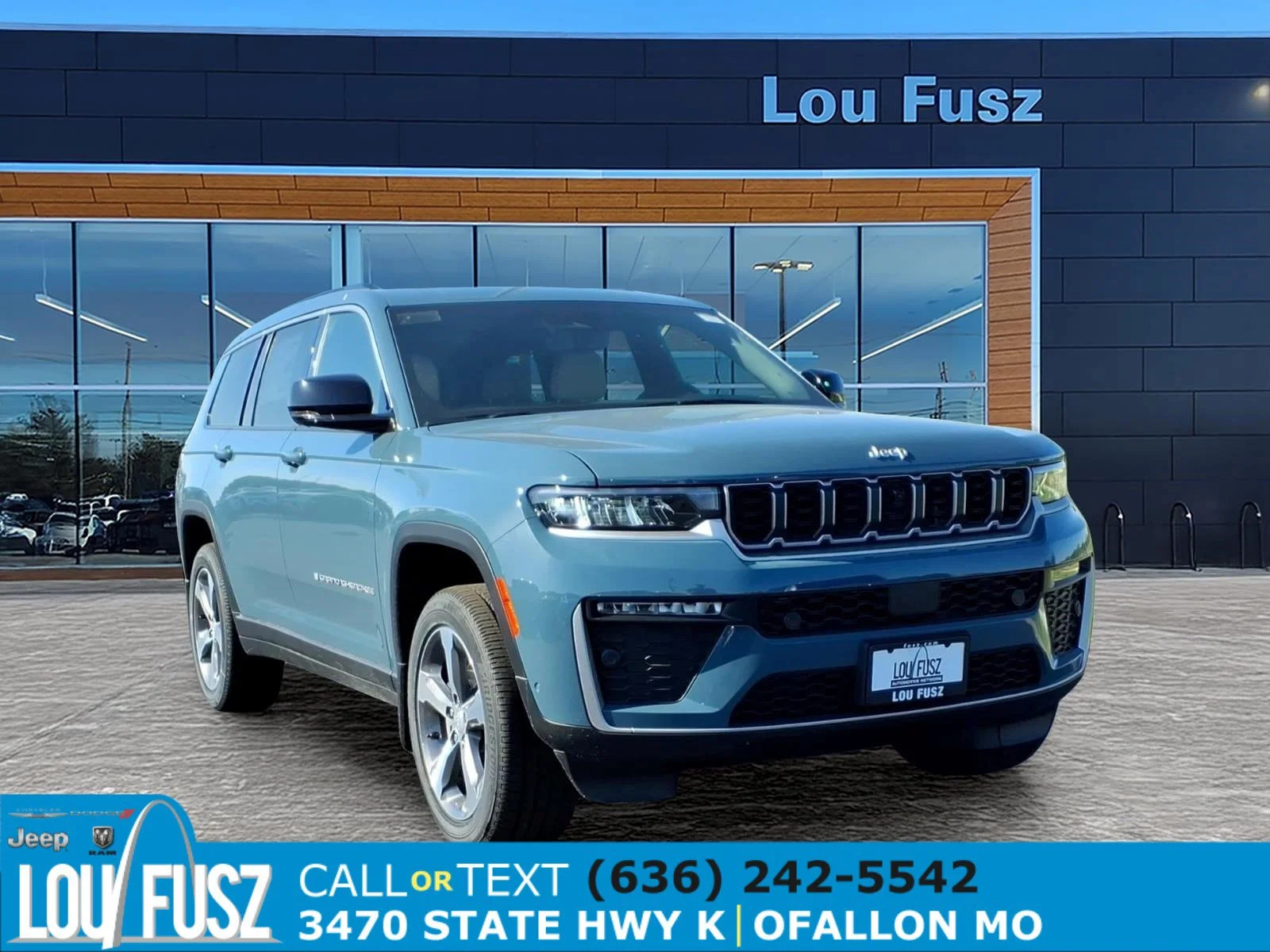 New 2026 Steel Blue Jeep Limited image 1