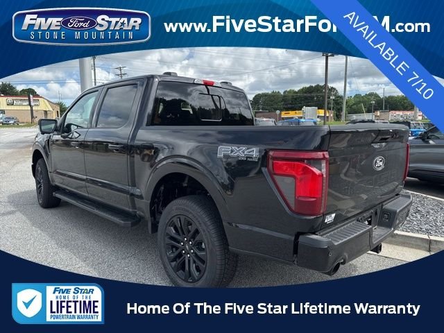 New 2026 Agate Black Metallic Ford XLT image 8