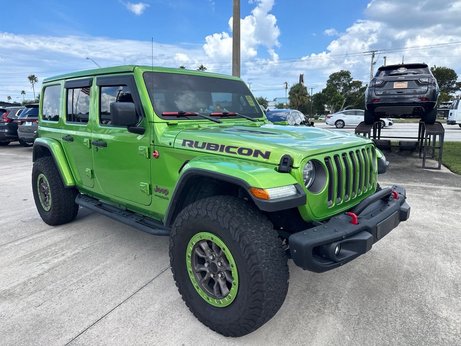 Used 2020 Green Jeep Unlimited Rubicon image 7