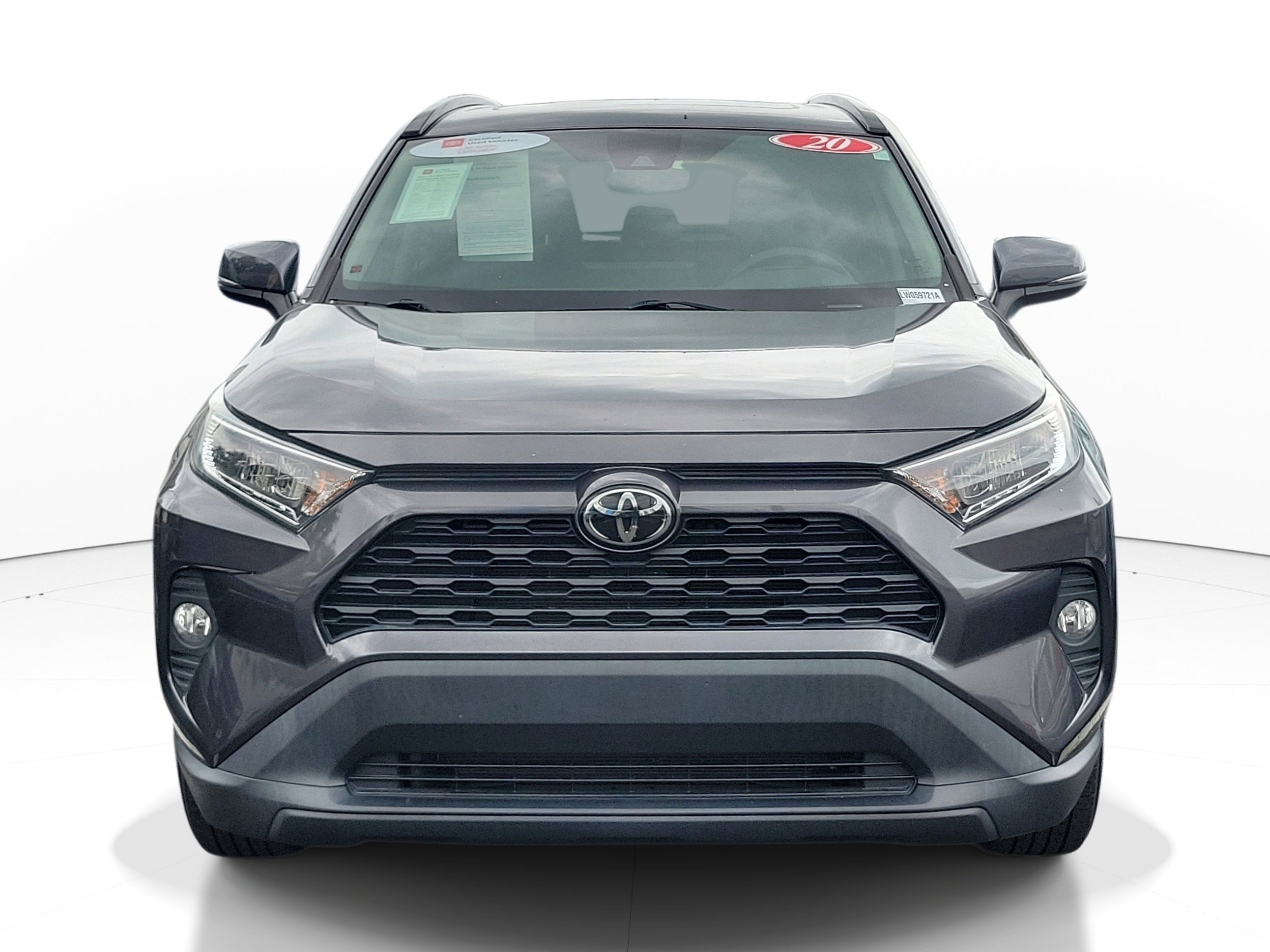 Used 2020 Magnetic Gray Metallic Toyota XLE image 2