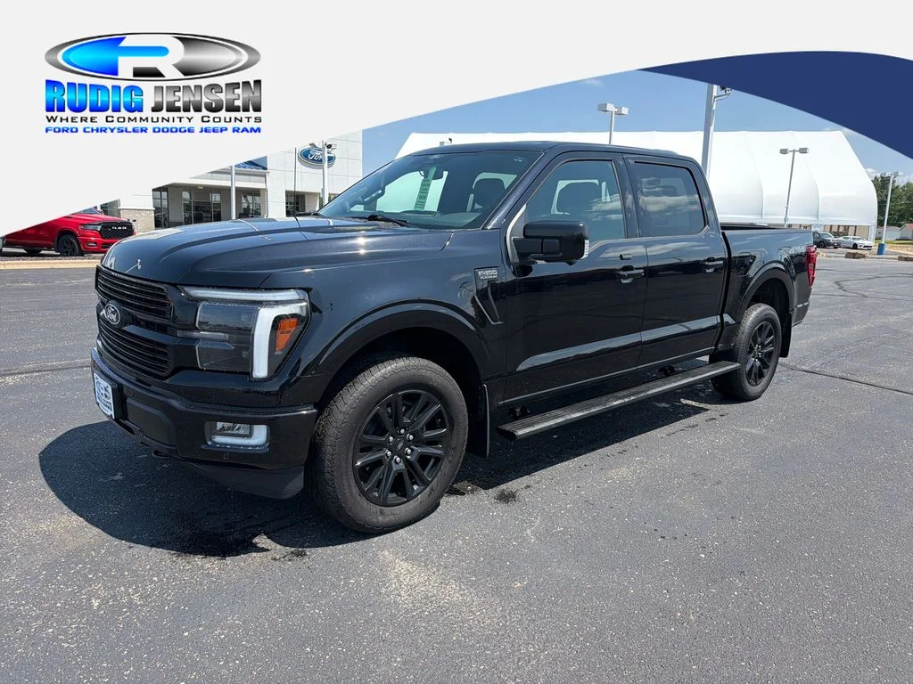 Used 2025 Black Ford Platinum image 1